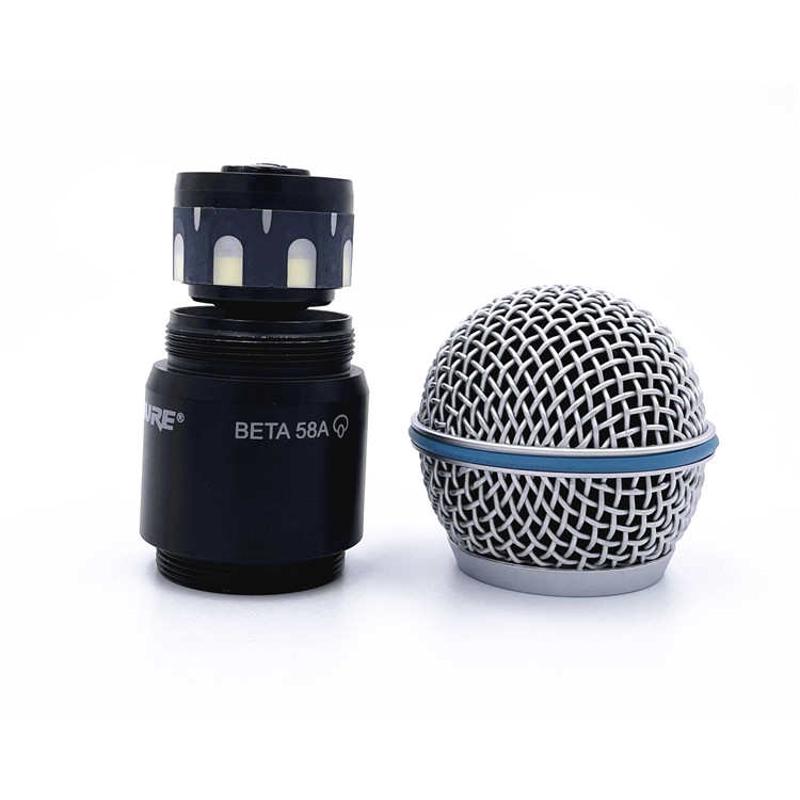 Shure/舒尔 PGX24/BETA58SM58手持话筒接头SLX2 PG58上节咪头网头