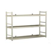 置物架带围栏不锈钢挂墙两三层架子饭店上墙收纳吊架可订厨房壁挂