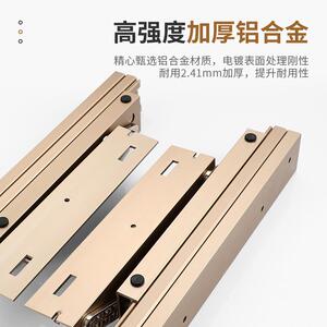 上升书桌延长导轨桌面加宽轨道折叠隐藏滑轨跳台升降五金配件加厚