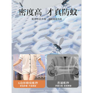 2024新款 折叠蚊帐家用免安装 蒙古包出租房学生宿舍防摔儿童文网罩