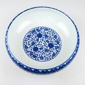 高档景德镇陶瓷 物青器花水浅家金鱼缸乌龟缸盆荷花睡莲植水仙居