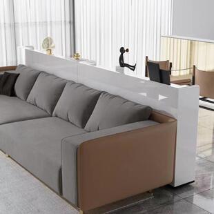 超薄沙发背靠柜木关隔断玄窄储物边25cm简约茶水橱ZG 71904碗柜餐