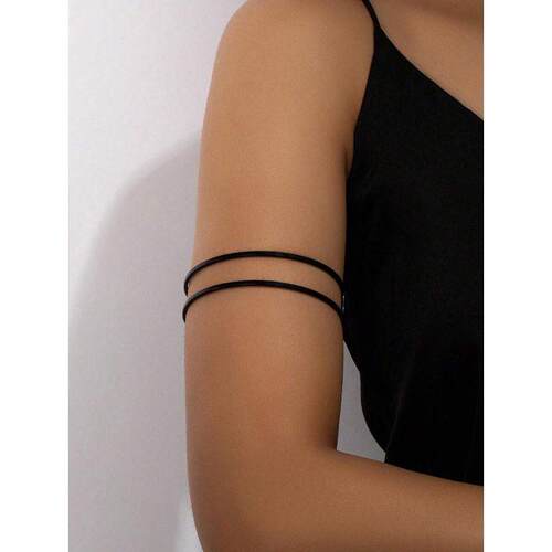 跨境Double Bar Arm Cuff Fashionable And Simple Suitable
