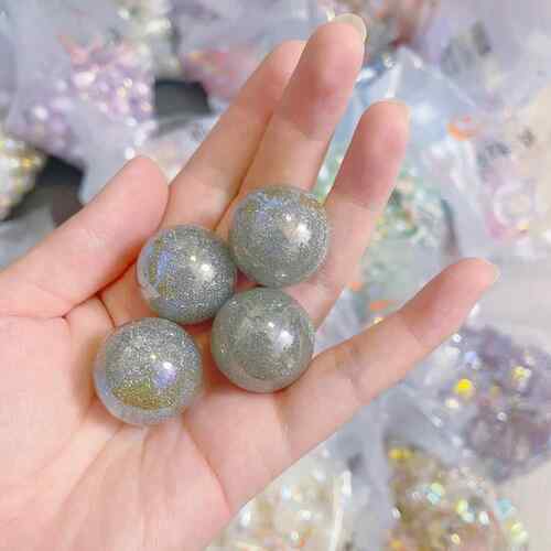 2026海蒂珠饰卡25mm半孔大珠子手工DIY串珠配饰配件散珠