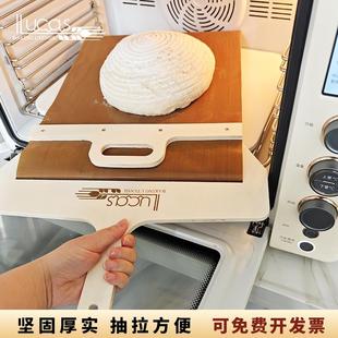 面 面包入炉铲器萨滑动铲抽拉省力pizza工具烤箱铲蛋糕转移面 面