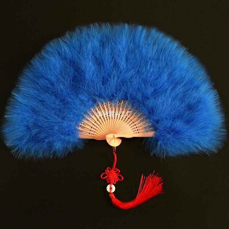 羽毛扇子工艺全绒加厚标准仙气旗袍走秀舞台表演舞蹈扇50*30,居家日用,扇子,淘宝优惠券,粉丝福利购,淘宝优惠卷