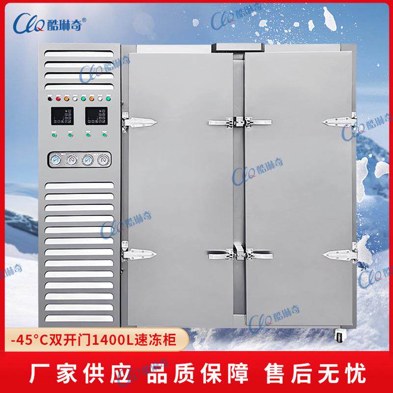 大容量速冻柜食品超低温速冻机饺子汤圆豆沙包低温速冻机急速柜