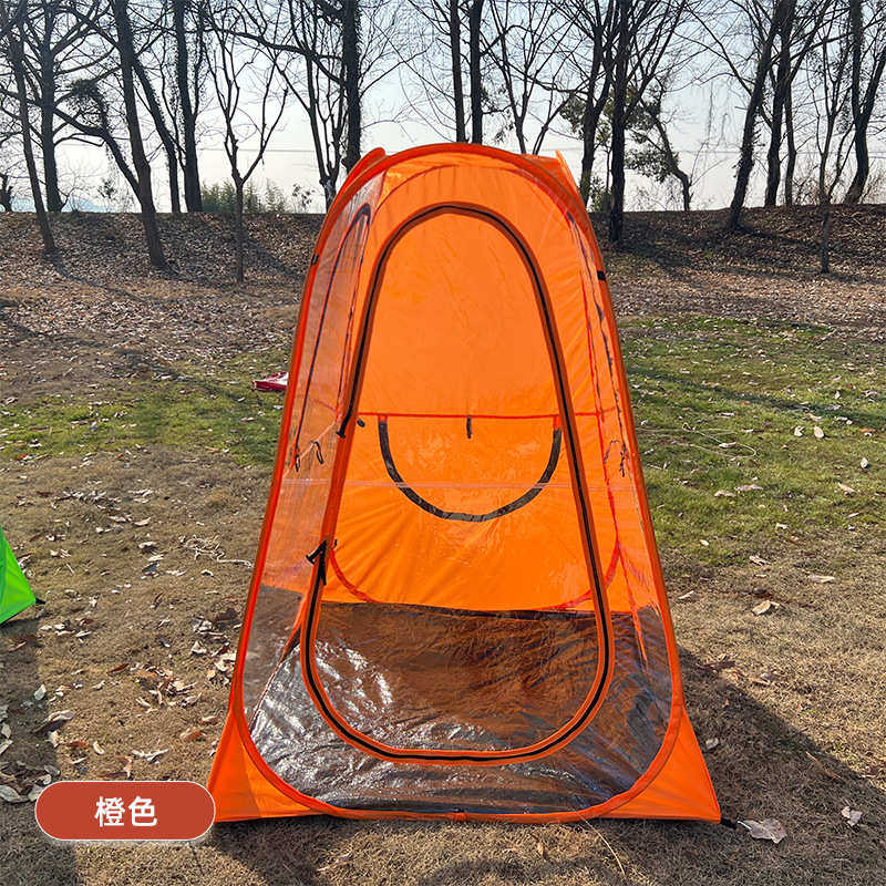 pvc观赛帐篷便携室外可折叠弹出式帐篷钓鱼体育防雨透明户外露营