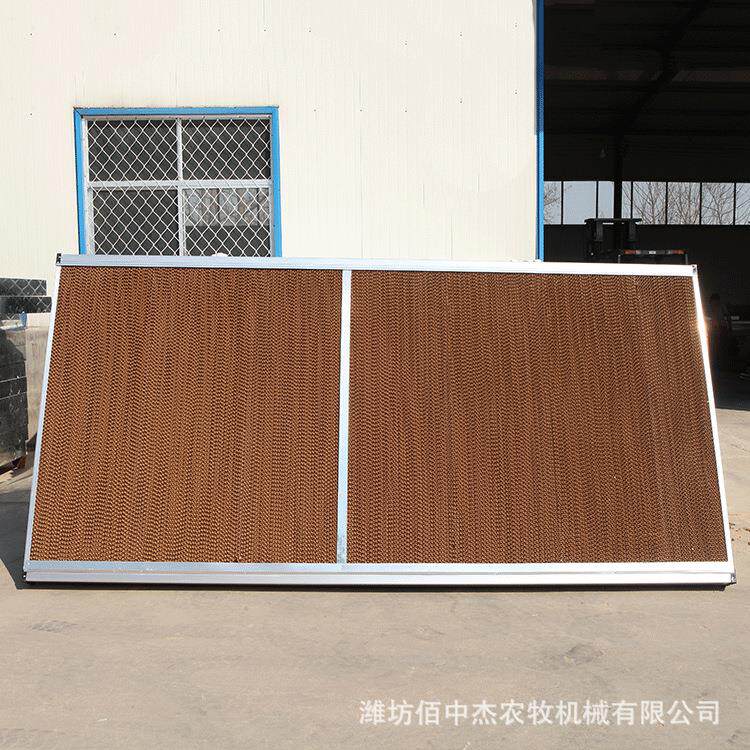降温水帘墙自循环禽畜舍降温通风设备工业大棚降温水帘不锈钢水帘