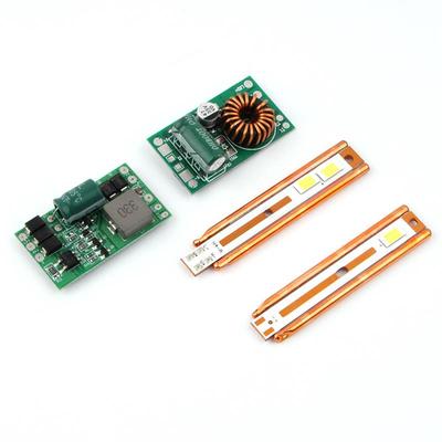 双铜管LED大灯3570灯珠汽车车灯改装h7 9005 h4 h11 h1光源配件