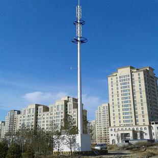 路灯厂家现货直供道路通信塔杆 移动信号发射塔杆太阳能路灯