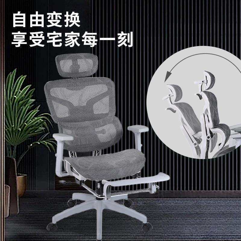 人体工学椅舒适久坐家用电脑椅办公靠背椅午休可躺护腰电竞椅子图片