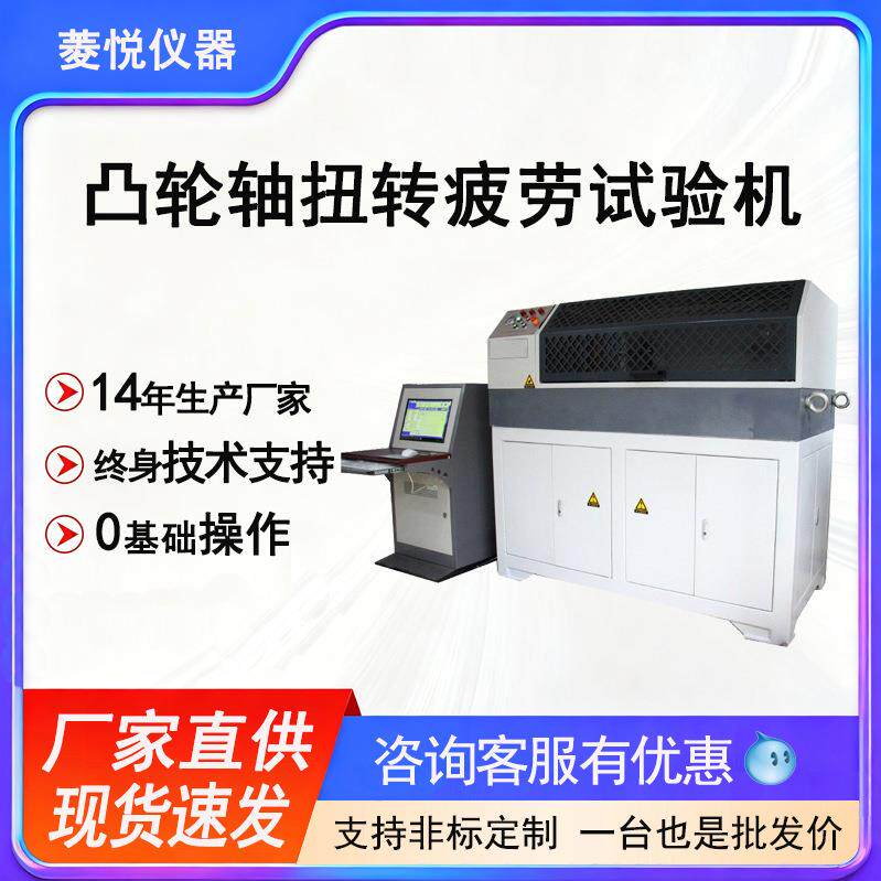 凸轮轴扭转疲劳试验机桃子轴扭矩寿命测试台偏心轴扭力耐久测试机