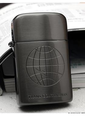 高档RONSON郎声朗森黄铜原高级砂轮棉油风装机个性送礼男士防打火