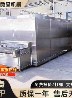 液氮流态大型速冻设备黄花鱼鱿鱼速冻机水饺馄饨隧道式速冻机