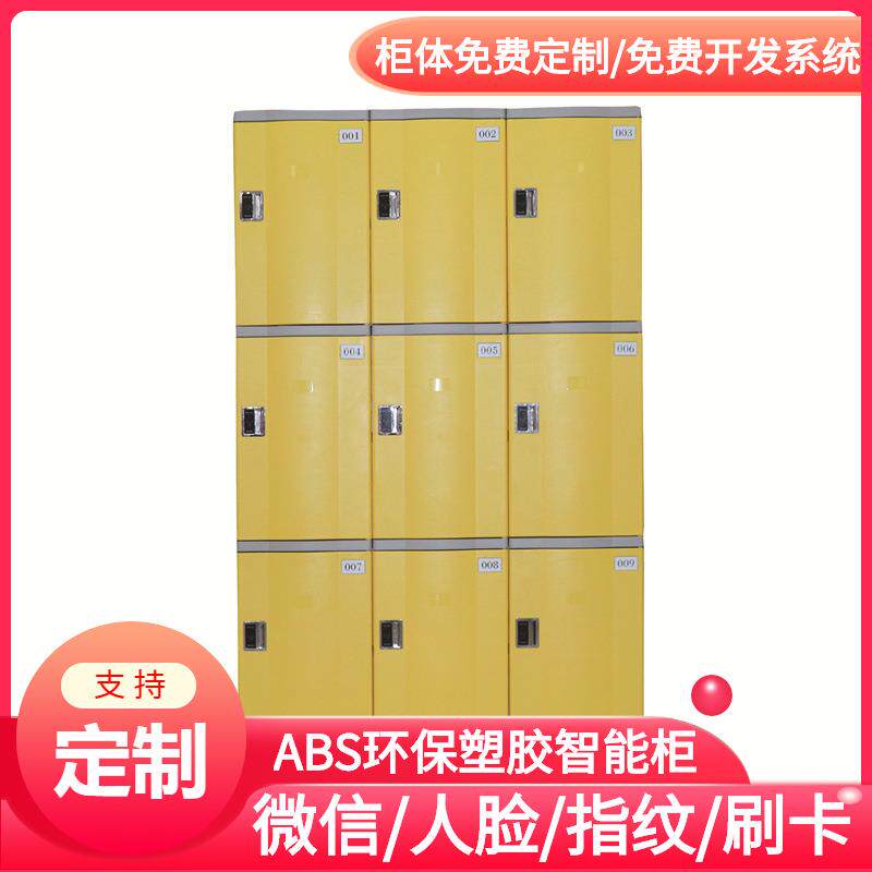 长春水上乐园智能扫码+刷卡解锁储物柜/电子存包柜/儿童防撞塑胶