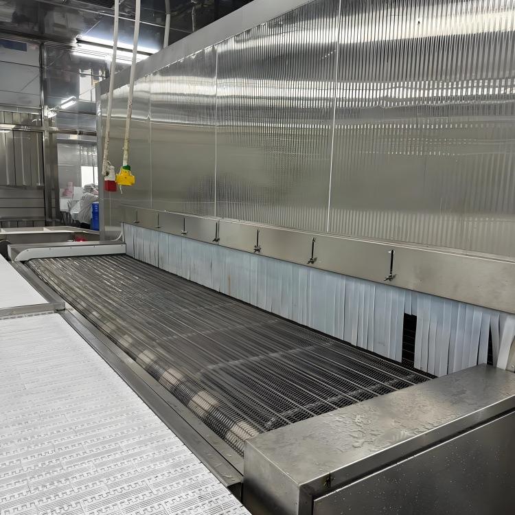 多用途商用速冻设备 肉类海鲜 玉米速冻加工流水线