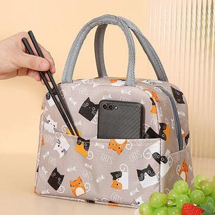 饭盒袋保温便当手提包学生带饭防水上班族装餐包加厚袋子午餐盒饭