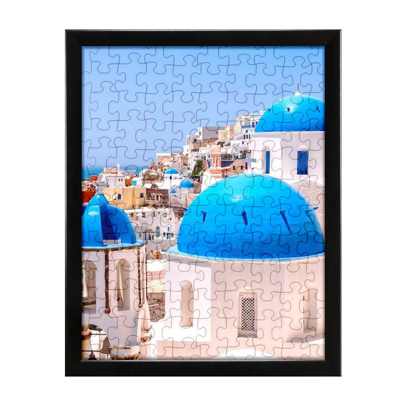 V45O拼图框装裱3djp国潮1000片2000块3000相框70×50乘75画框4000