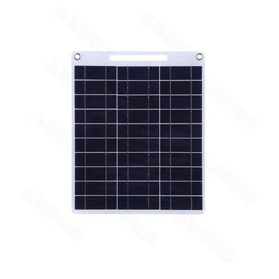 现货单晶15V10W太阳能柔性板充电储能便携式充电板光伏单晶硅