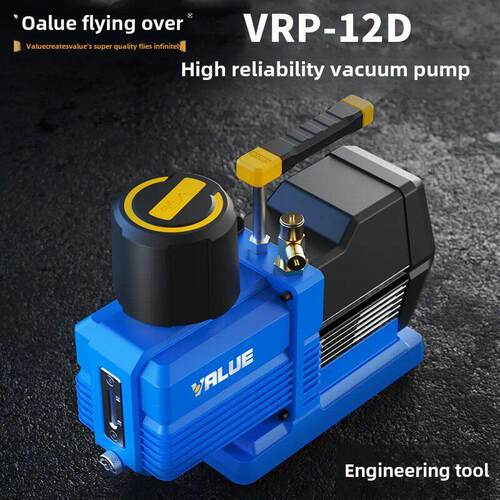 新产品飞跃Vrp-12D真空泵6升大气泵双级便携式中央空调冷库真空泵