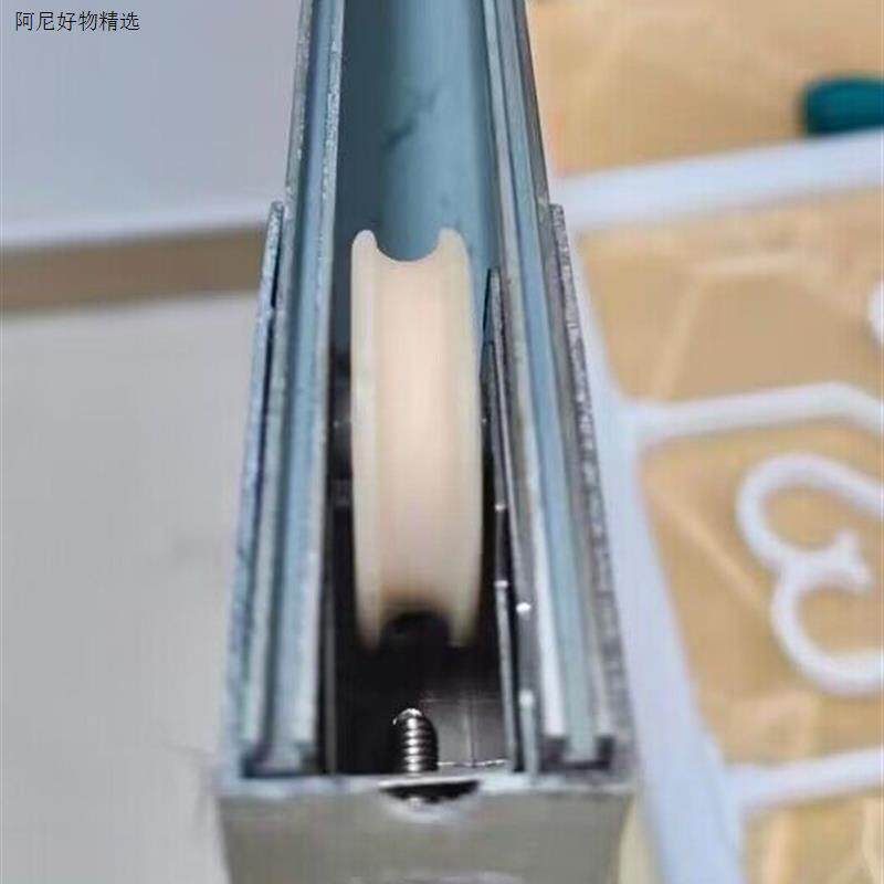 推拉移门滚轮老式不锈钢玻璃窗户配件铝合金门窗轨道轮子90型滑轮