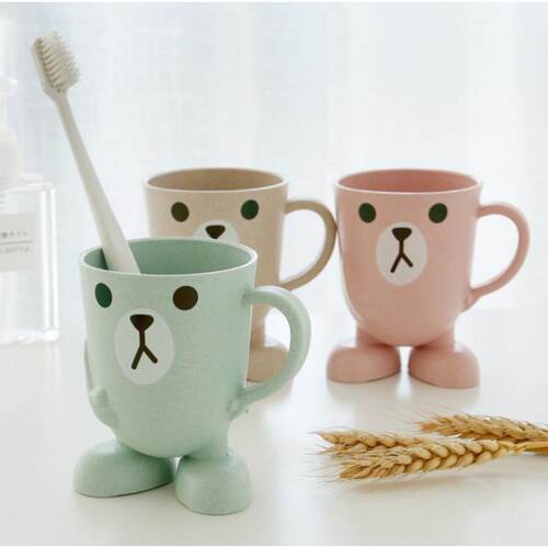 Cartoon cute children's tooth brushing cup, mouth rinsing cu