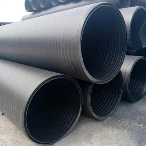 hdpe双壁波纹管双高筋增强PE缠绕管PE给水管中空壁缠绕结构壁管AB