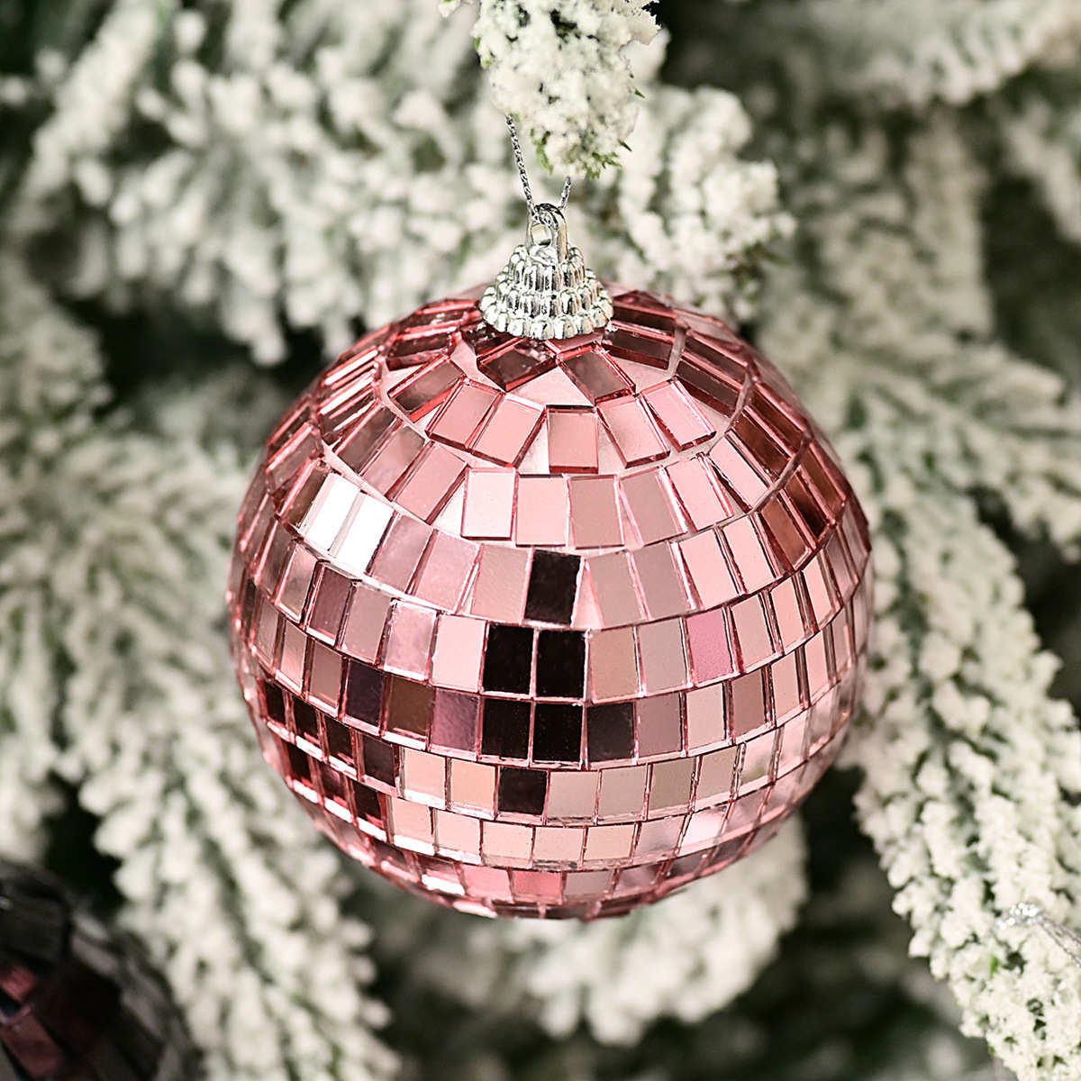 玻璃镜面球彩色迪斯科球酒吧Disco Ball反光镭射镜面圣诞球
