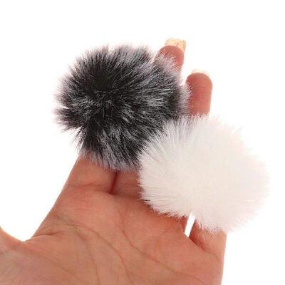 Universal Lapel Mic Soft Furry Windscreen Fur Windshield