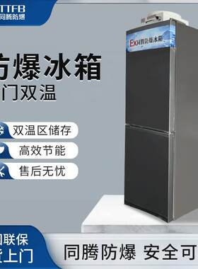 立式防爆冰箱冷藏冷冻双温防爆冰柜BL-200(LS120L)直冷IICT4等级