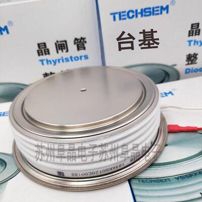 TECHSEM台基晶闸管Y55KADKA1000A1300V1400V1600V平板可控硅