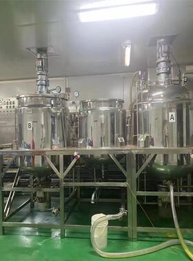出售二手电加热乳化罐 不锈钢蒸汽加热乳化罐 316L不锈钢乳化机