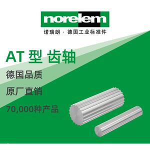 norelem德国原厂直供诺瑞朗NLM22008AT 型 齿轴