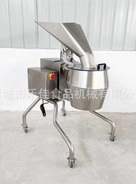 连续式土豆切片机波浪薯片一次成型设备离心洋芋擦丝机器