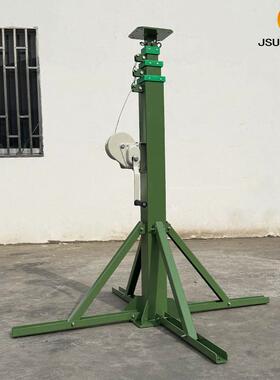 手摇多节式伸缩杆通信监控和照明升降杆7米9米杆Lighting Mast