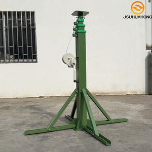 手摇多节式伸缩杆通信监控和照明升降杆7米9米杆Lighting Mast