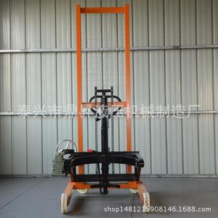 手动液压油桶升高车倒料车圆桶堆高车油桶搬运车