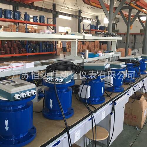 防爆型电磁流量计HWLDE防腐高压型 ExdIICT6防爆证书