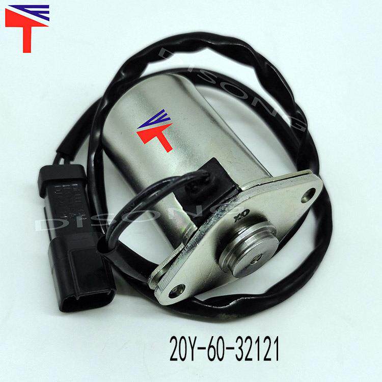 挖掘机电器件 PC300-7旋转电磁阀20Y-60-32121 20Y-60-32120 - 实物图