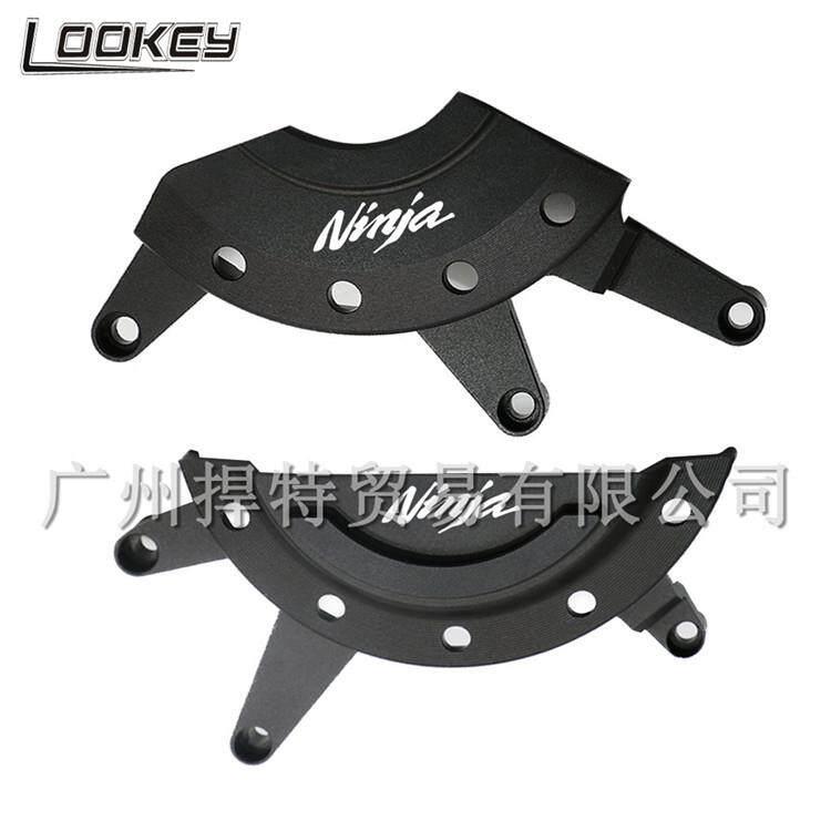 忍者400 NINJA 400 Z400 17-19年 改装发动机引擎边盖防摔保护盖
