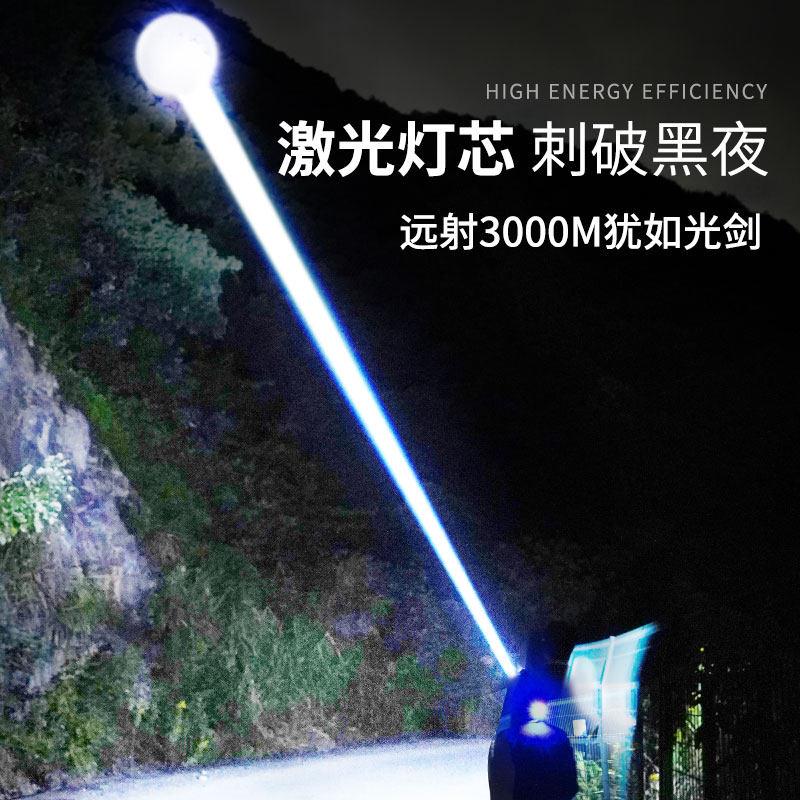 锐YIN-HD12尼亮头强光充电头戴式100小时钓钓鱼专用野超夜灯外超