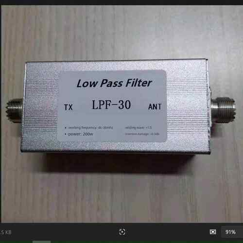 短波低通滤波器Lpf-30 Dc-30Mhz低通滤波器m母基Lpf 200W