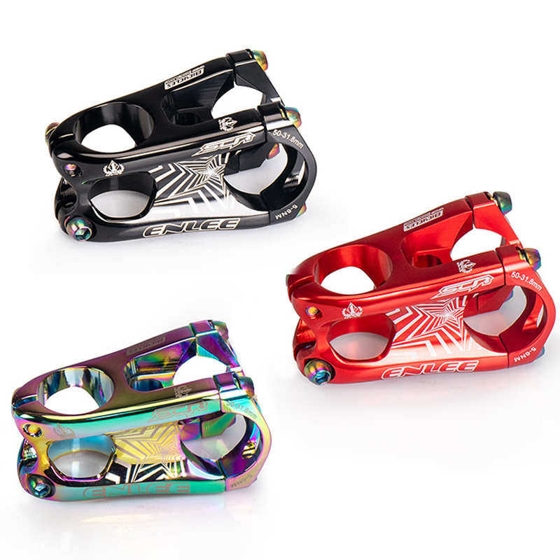 ENLEE山地自行车镂空立管 速降把立 31.8MM短把立50 80 90 100MM