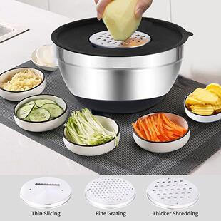 Mixing Bowls Metal Nesting Storage Bowls Mixing Serving