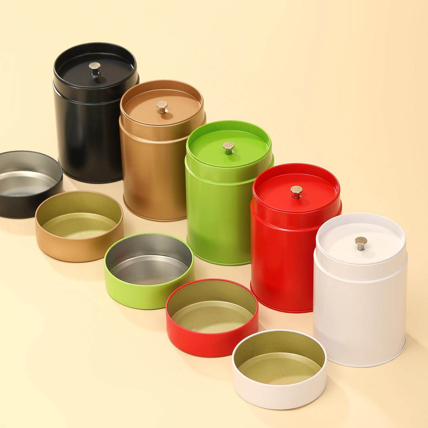 通用茶叶罐带内盖小号可携式马口铁铁盒金属罐密封铁罐定制印字现,餐饮具,茶叶罐,淘宝优惠券,粉丝福利购,淘宝优惠卷