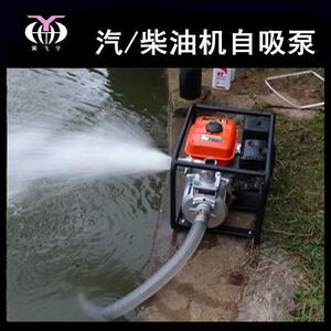 飞宇泵业轻巧耐用 园林植保汽油抽水机 浇园地好帮手货源充足