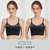 舞蹈生专用内衣女学生少女童隐形防滑裹胸罩无肩带抹胸防走光内搭