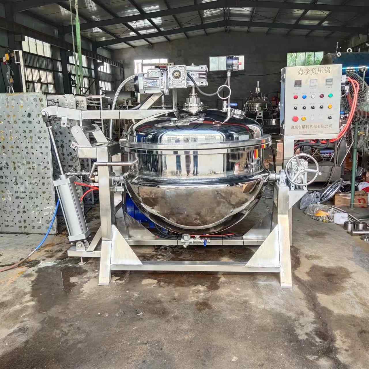 红浸糖红薯干负压浸糖薯设备桃UAX脯浸糖锅黄桃锅干真空浸条糖机