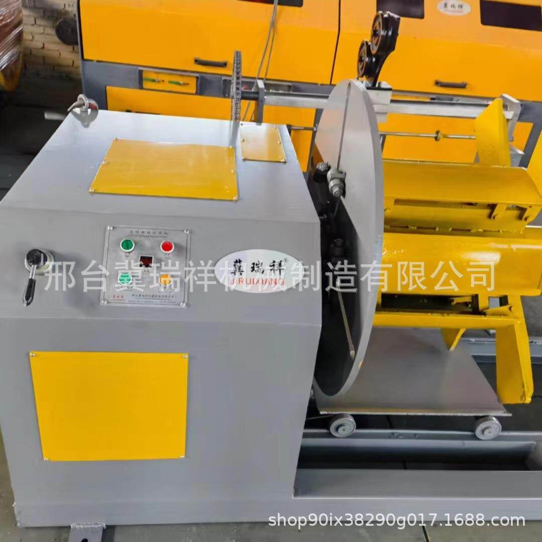 自动张合收线机钢筋打捆机打包机免拆工字轮金属线材收丝机器